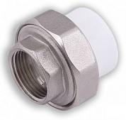 Американка-вставка VALFEX 32х1 1/4" ВР белый ПП